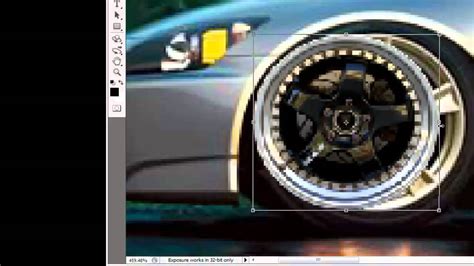 How To Edit Rims On To Your Car In Photoshop Cs5 Youtube