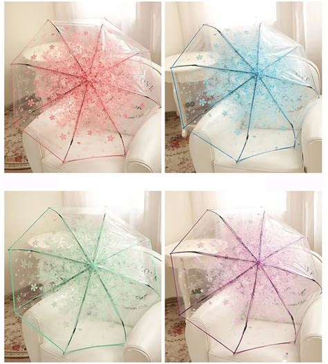 50pcs 8k52cm 3fold Sun Rain Umbrellas High Quality Rain Tools Woman