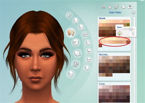 Sims 4 Skintones