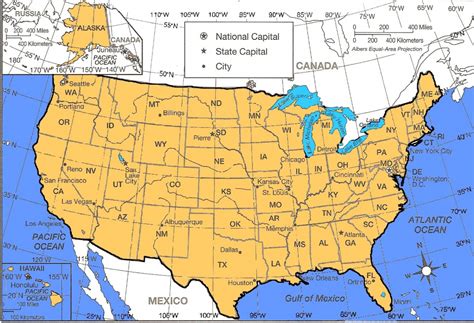 Usa comprises 50 states and a federal district. United States Map With Latitude And Longitude Printable Save New Us | Printable United States ...