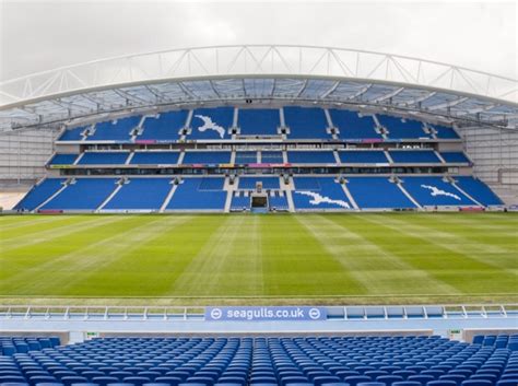 The seagulls swooped into the premier league by finishing runners up to the magpies and winning automatic promotion from the efl championship in 2016/17. Brighton and Hove Albion Football Club | Elliott Brickwork