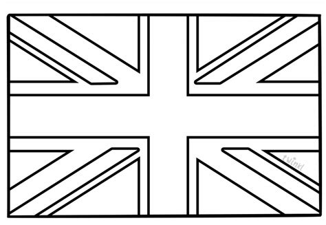 Download 155 United Kingdom Flag Coloring Pages Png Pdf File