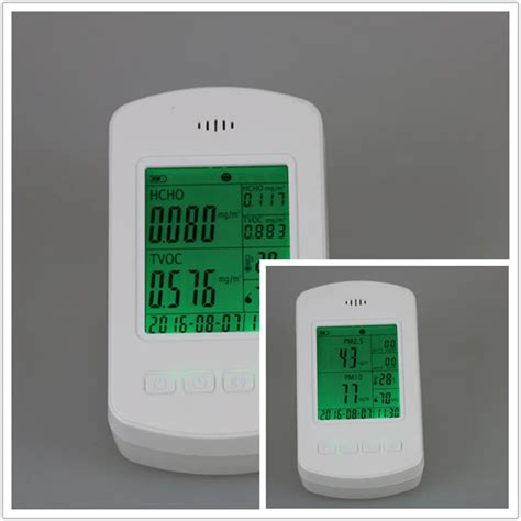 Free shipping personal home us Handheld indoor air quality monitor pm2