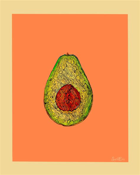 Avocado Digital Arts By Anastasia Sycheva Artmajeur