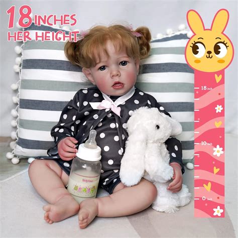 Buy Jizhi Lifelike Reborn Baby Dolls 18 Inch Velvety Smooth Skin