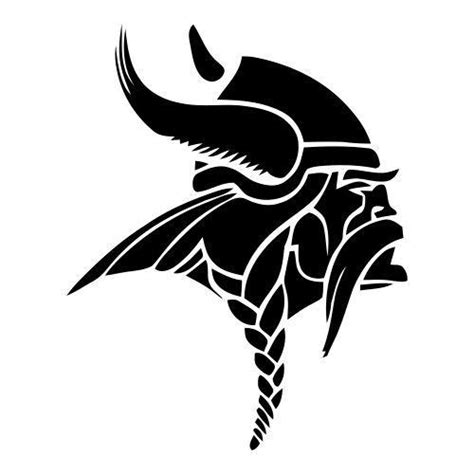 Black Viking Logo LogoDix