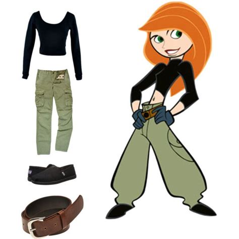 Kim Possible Mission Outfit Halloween Rave Outfits Black Girl