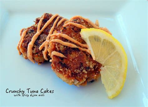 Crispy Tuna Cakes With Spicy Dijon Aioli Recipe Low Carb Eating
