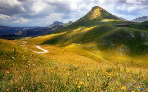 Zelengora Mountain Range In The Sutjeska National Park In Bosnia And