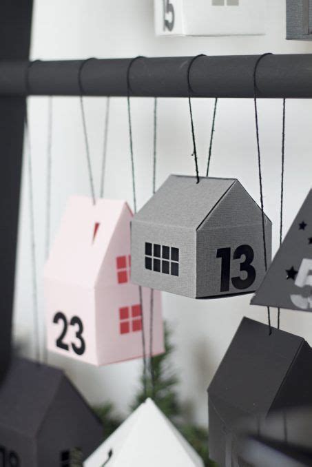 Modern Advent Calendar Make Your Own Advent Calendar Ladder