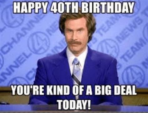 101 Happy 40th Birthday Memes To Take The Dread Out Of Turning Forty