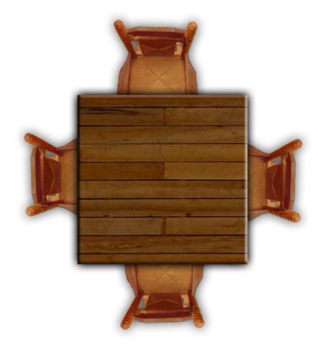 This png image was uploaded on january 7, 2021, 5:15 pm by user: 13 Tables And Chair Top View PSD Images - Plan View ...