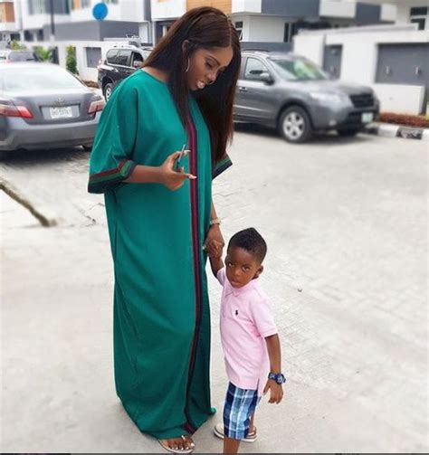 If you know jam jam, tiwa savage's son, you sure know he is a cutie any time any day. Tiwa Savage and her son, Jamil look so adorable in new photo