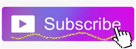 Youtube Subscribe Button 2018 Transparent Png 1375x480