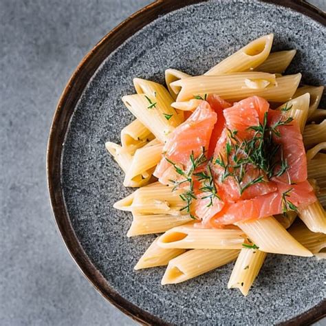 Penne Met Gerookte Zalm Jumbo