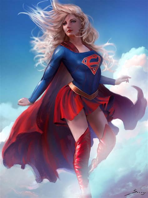 Supergirl Commission By Ron Faure On Deviantart Supergirl Comic