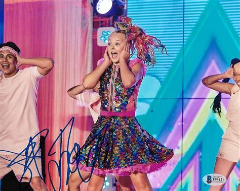 Joelle Joanie Siwa Autographed Signed Signed Dance Moms Nickelodeon