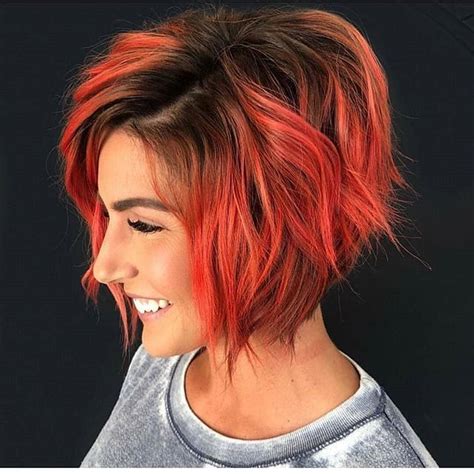 60 bestgewählte bob frisuren für feines haar short red hair bob hairstyles for fine hair