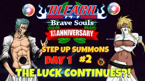 Bleach Brave Souls Step Up Summons Jp Server 5 Pull 2 Youtube