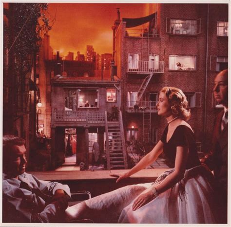 Lot Rear Window 1954 Starring Grace Kelly And James Stewart