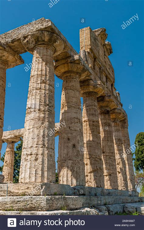 Columns Of The Temple Of Athena Greek Goddess Of Wisdom Arts And War