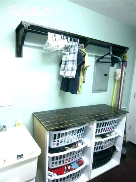 The quality is excellent, easy to install, and provides a substantial addition to the function of the room. wall shelf with hanging rod how to build closet shelves ...