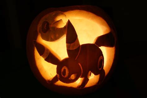 Umbreon Pumpkin Pokemon Pumpkin Pumpkin Pumpkin Carving