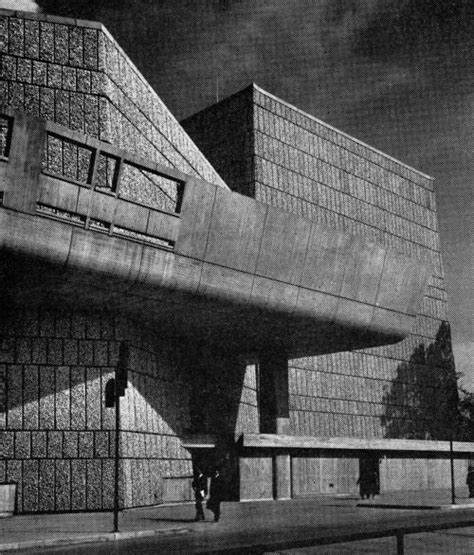 He designed numerous buildings before and after the war. fuckyeahbrutalism: " Tokyo Metropolitan Festival Hall ...