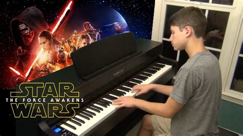 Jedi Steps Star Wars The Force Awakens Piano Cover Youtube