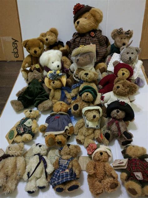 Boyds Bears Plush Lot Of 22 Collectibles With Tags Boyds In 2020