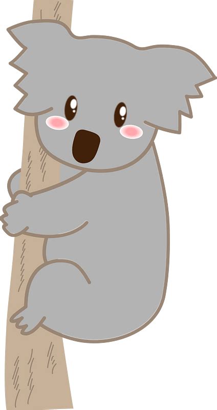 Cute Koala Clipart Free Download Transparent Png Creazilla
