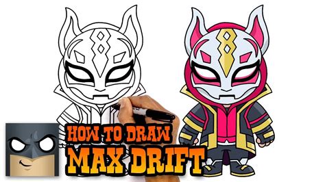 Create your very own custom fortnite skins using our easy to use online tool. How to Draw Fortnite | MAX DRIFT - YouTube
