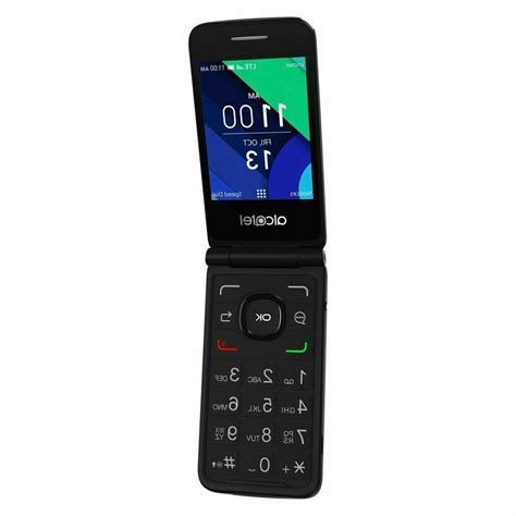 Brand New Alcatel 4044c Cricket Quickflip Cell Phone