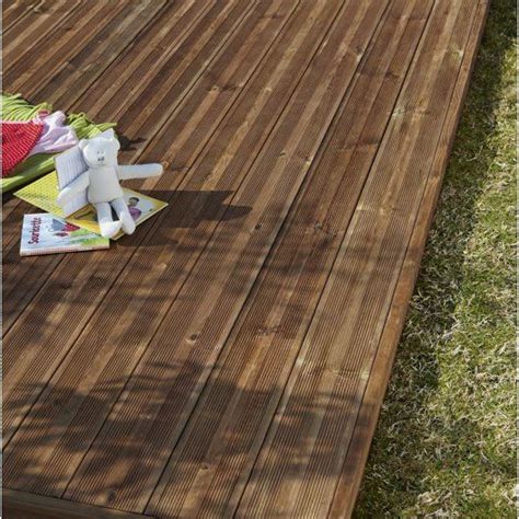 planche bois pin kuhmo marron l 208 x l 14 5 cm x ep 27 mm bois plancher bois et terrasse bois