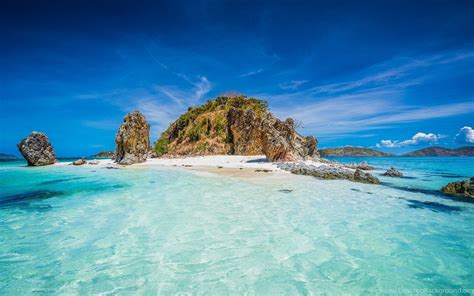 Download Hd Nature Landscape Island Beach Philippines Desktop