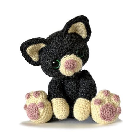 Kitten Cat Amigurumi Crochet Pattern PDF Instant Download Charlie Breien En Haken Gehaakte