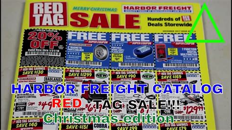 Check spelling or type a new query. Harbor freight tools red tag sale catalog December 2017 ...