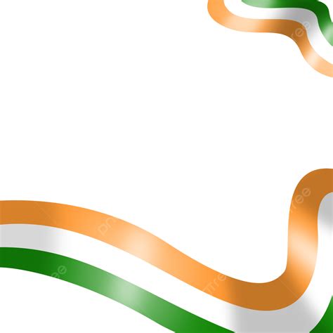 인도 국기 리본 벡터 인도 깃발 리본 Png 일러스트 및 Psd 이미지 무료 다운로드 Pngtree