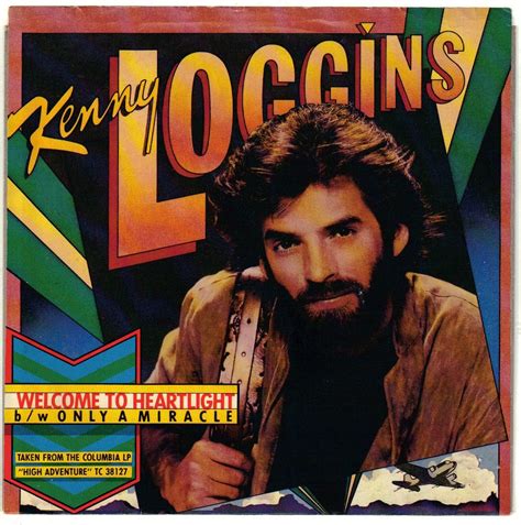 Kenny Loggins Loggins Kenny Welcome To Heartlight Picture Sleeve Only Music