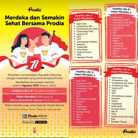 Cek Kesehatan dengan Prodia Mobile, Ada Promo Selama Agustus