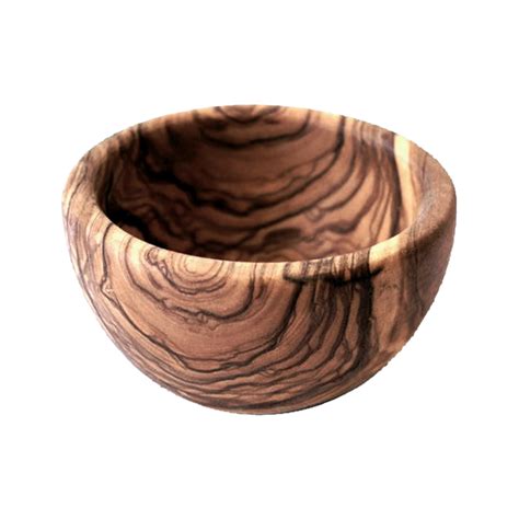Round Bowl Made Of Olive Wood D 10 Cm