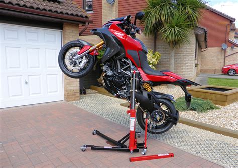 At halfords, we've got motorcycle accessories for every biker, every bike and every budget. Envy Bike Lift (+ Abba & Bursig Lift Stands) | Page 4 | Ducati Forum