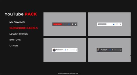 Youtube Pack Premiere Pro Template Free After Effects Templates