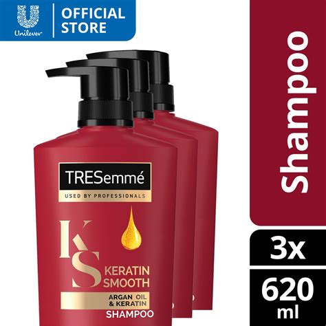 Tresemme Keratin Smooth Shampoo 620ml Special Offer X3 Lazada Ph