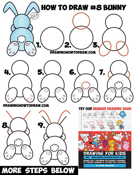 How To Draw A Bunny Step By Step
