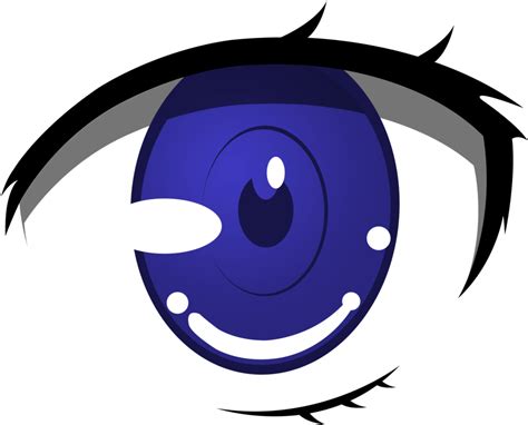 Download Blue Eyes Anime Eyes Transparent Background