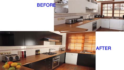Before And After Photos Of Kitchen Cabinet Refacing Interior Design Inspirations