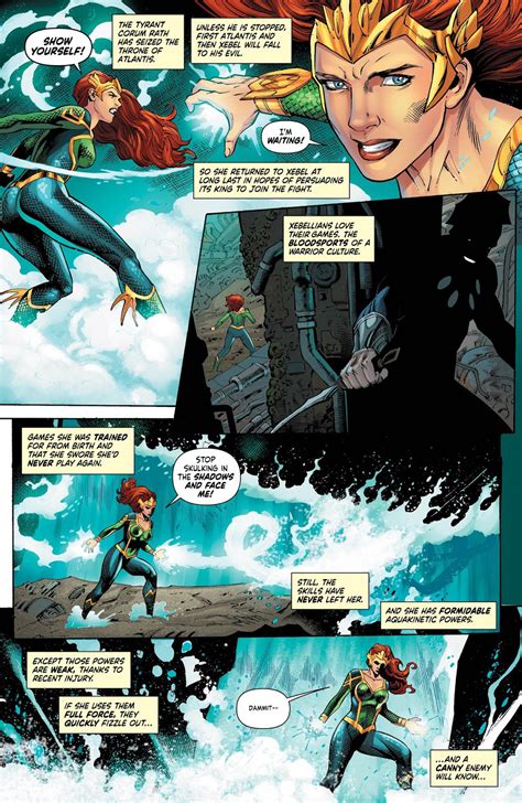 Mera Queen Of Atlantis 5 5 Page Preview And Cover Released By Dc Comics