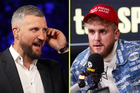 Carl Froch Aims X Rated Tirade At ‘fing Embarrassing Jake Paul For