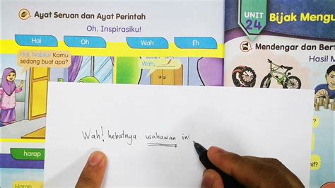 Bahasa Melayu Tahun 3 Buku Teks Muka Surat 76 Oh Inspirasiku Ayat